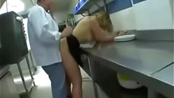 Bbw fucked by chef